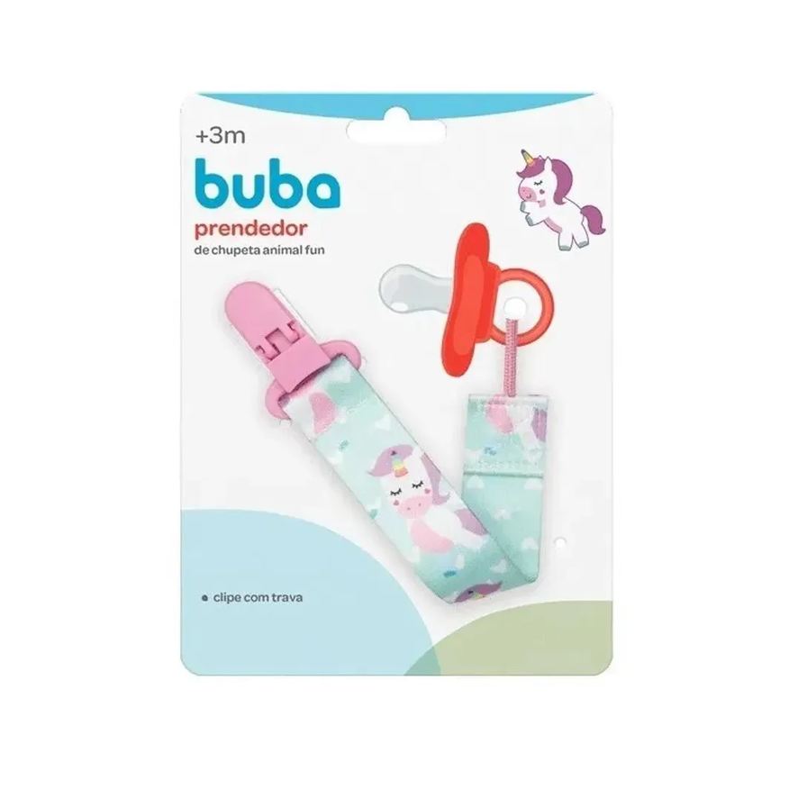 Buba Prendedor De Chupeta Animal Fun Unicórnio