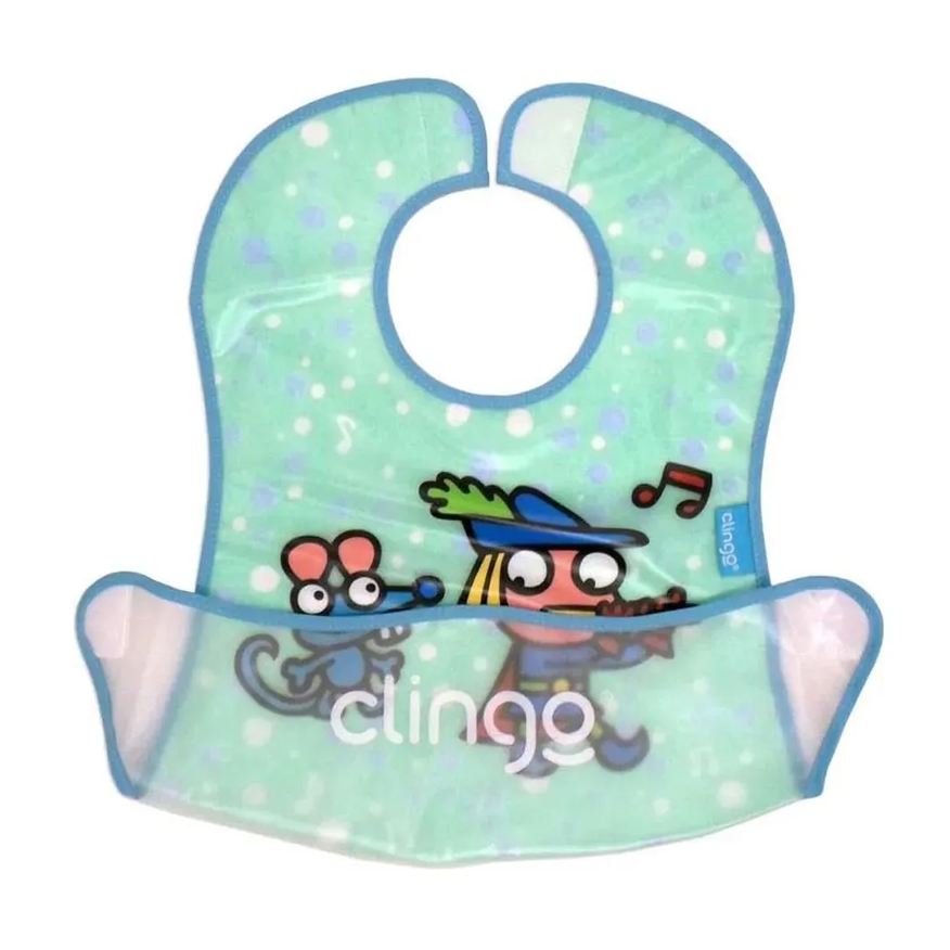 Clingo Babador Impermeável C/Bolso Flautista