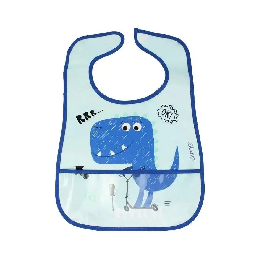 Clingo Babador Impermeável Dinossauro
