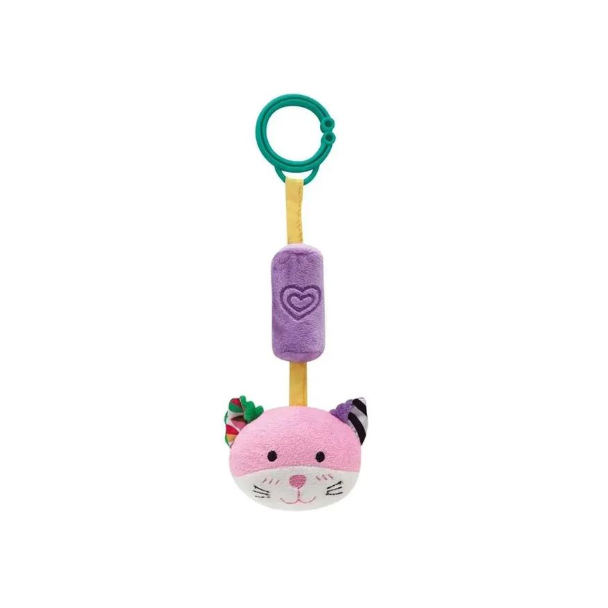 Buba Chocalho Sininho Happy Zoo Gatinha +4M