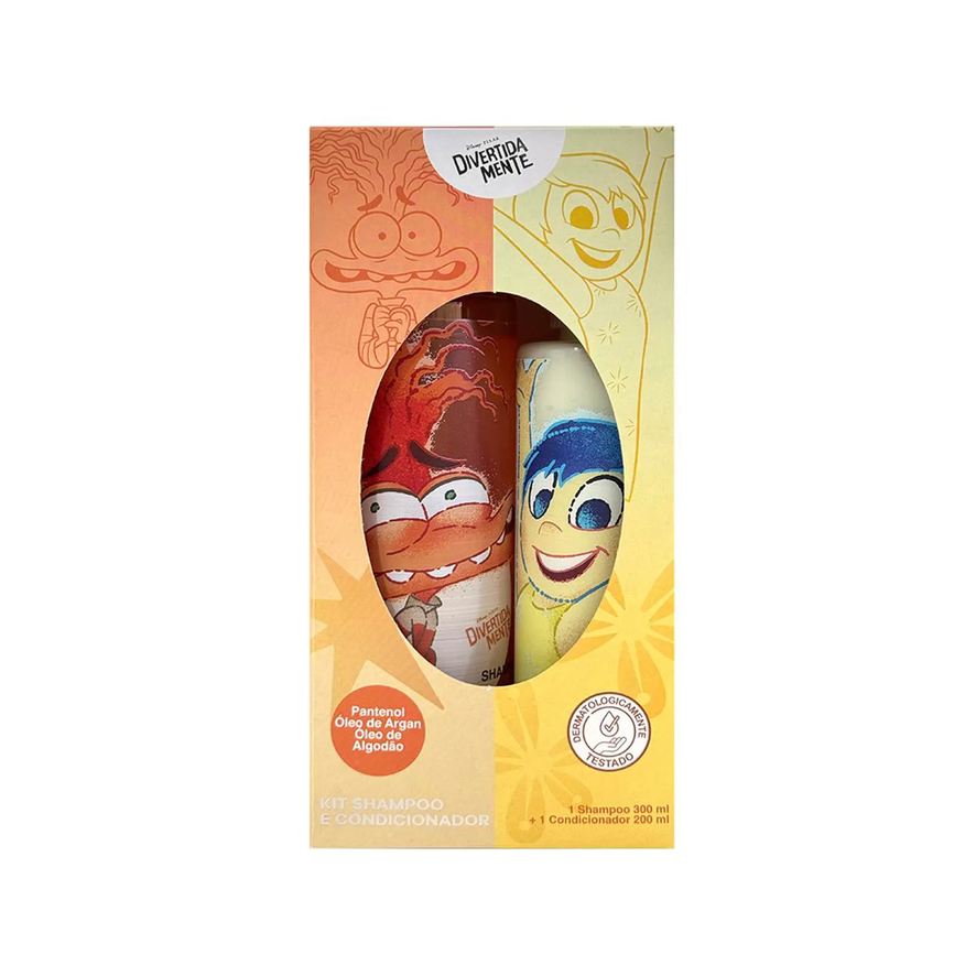 Creative House Kit Cia Beauty Divertidamente Shampoo 300ml + Condicionador 200ml