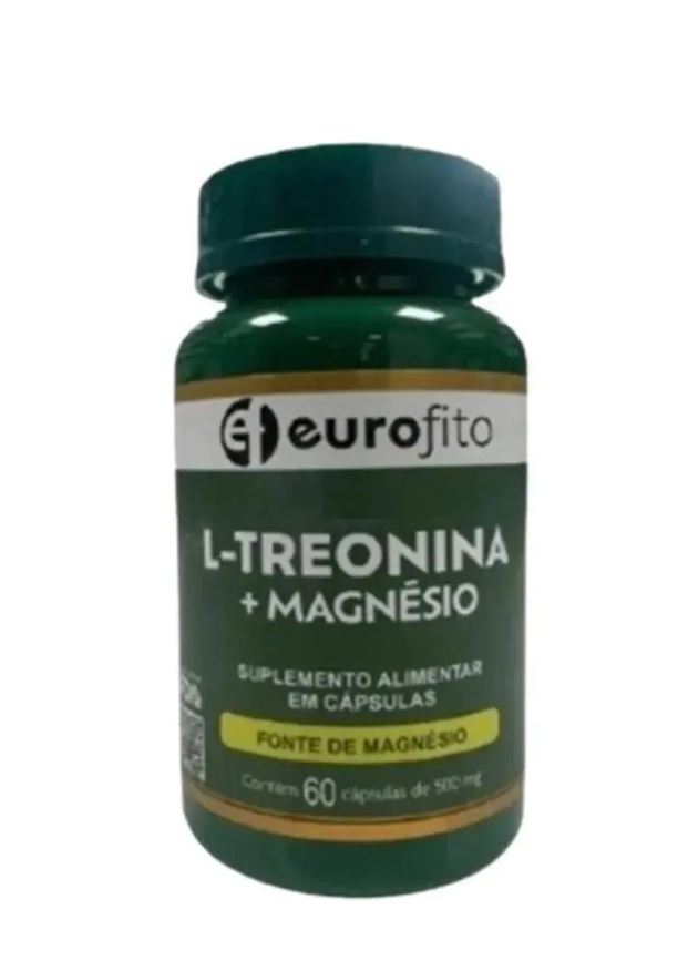 Domina Farma Suplemento Alimentar Treonato De Magnésio 60 Cápsulas Eurofito