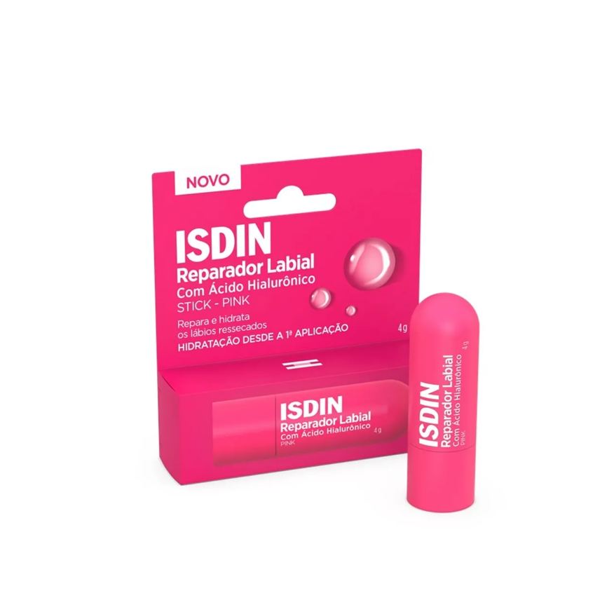 Isdin Reparador Labial Stick 4g - Pink