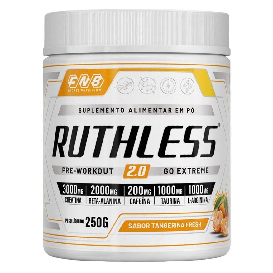 Fnb Sports Nutrition Ruthless 2.0 Pré Treino 250g - Fnb Sports