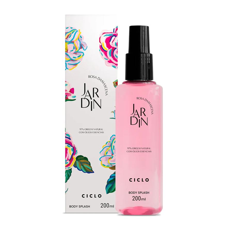 Splash Body Ciclo Jardin Rosa Damascena 200ml