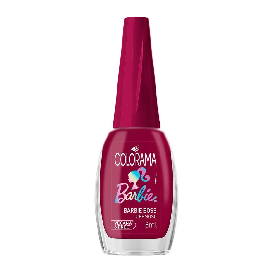 Colorama Esmalte Cremoso Barbie 8ml - Barbie Boss