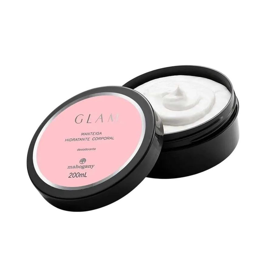 Mahogany Manteiga Hidratante Corporal Glam 200g