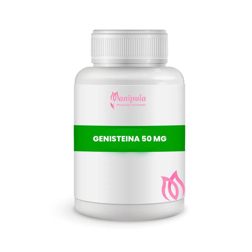 Manipula Genisteina 50mg - Isoflavona - 30 Doses