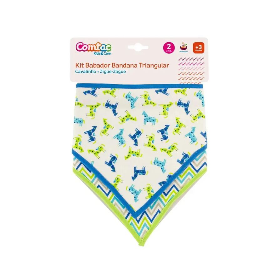 Comtac Babador Bandana 2Und Zigzag Kids