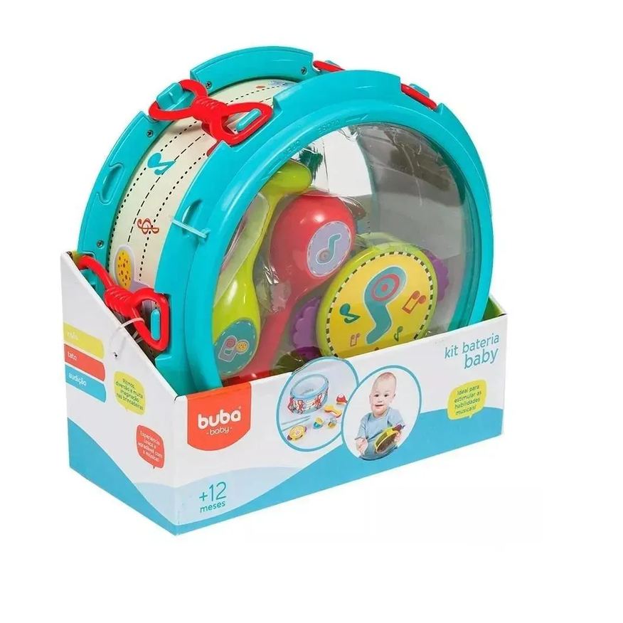 Buba Brinquedo Bateria Baby +12Meses