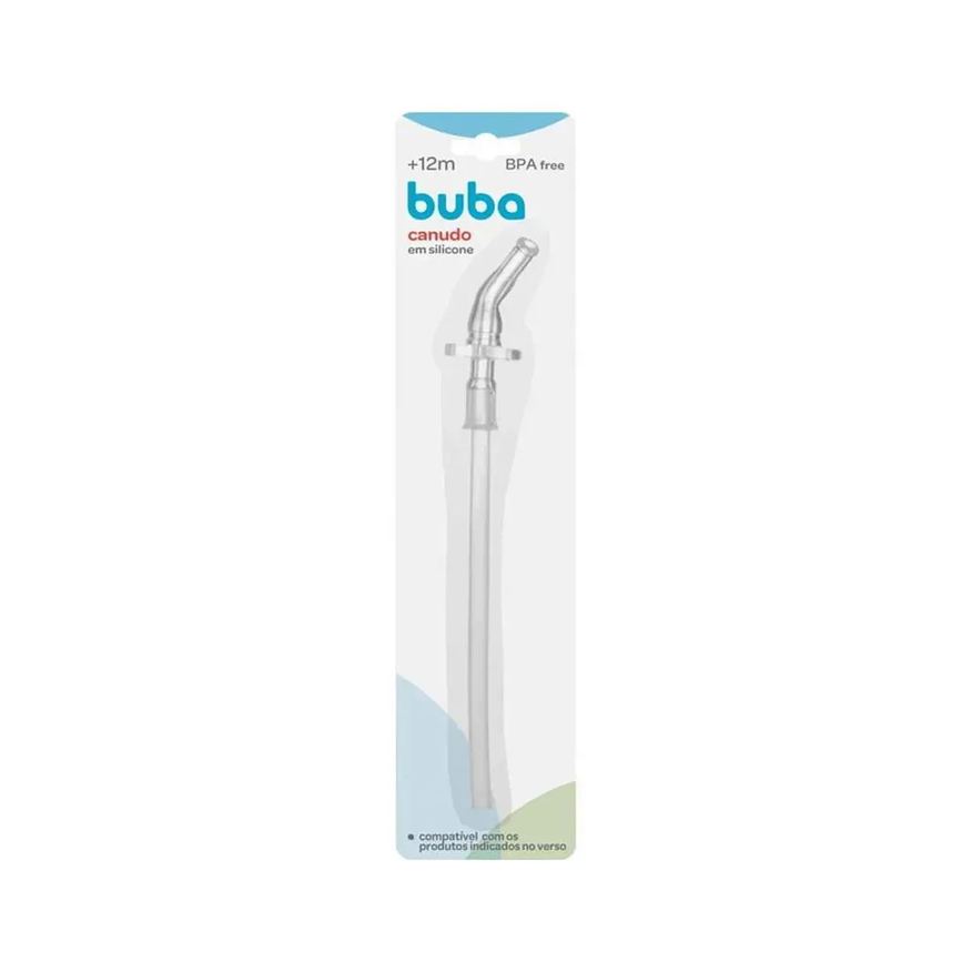 Buba Canudo de Silicone Reposição para Copo