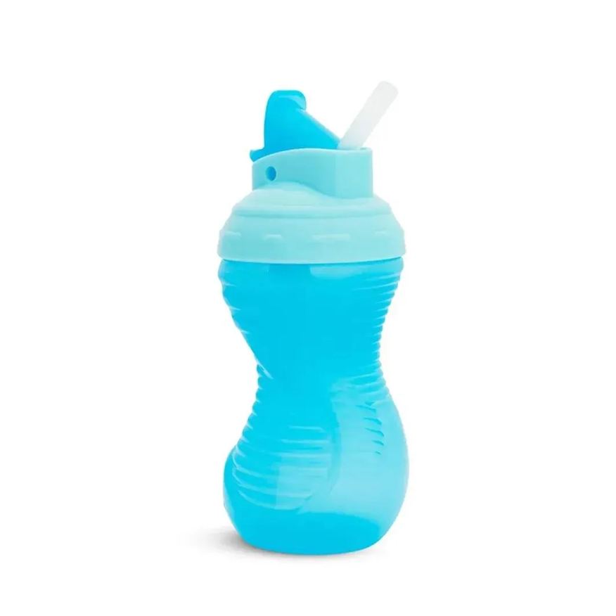 Munchkin Copo Mighty Grip C/Canudo 296ml +12M Azul
