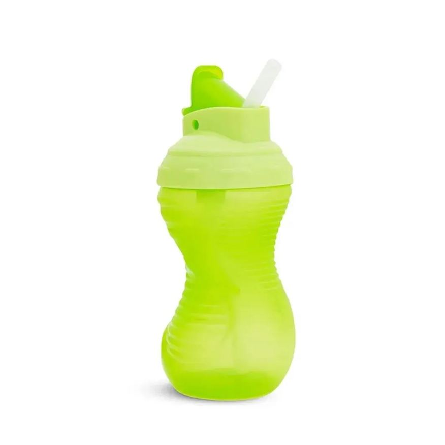 Munchkin Copo Mighty Grip C/Canudo 296ml +12M Verde