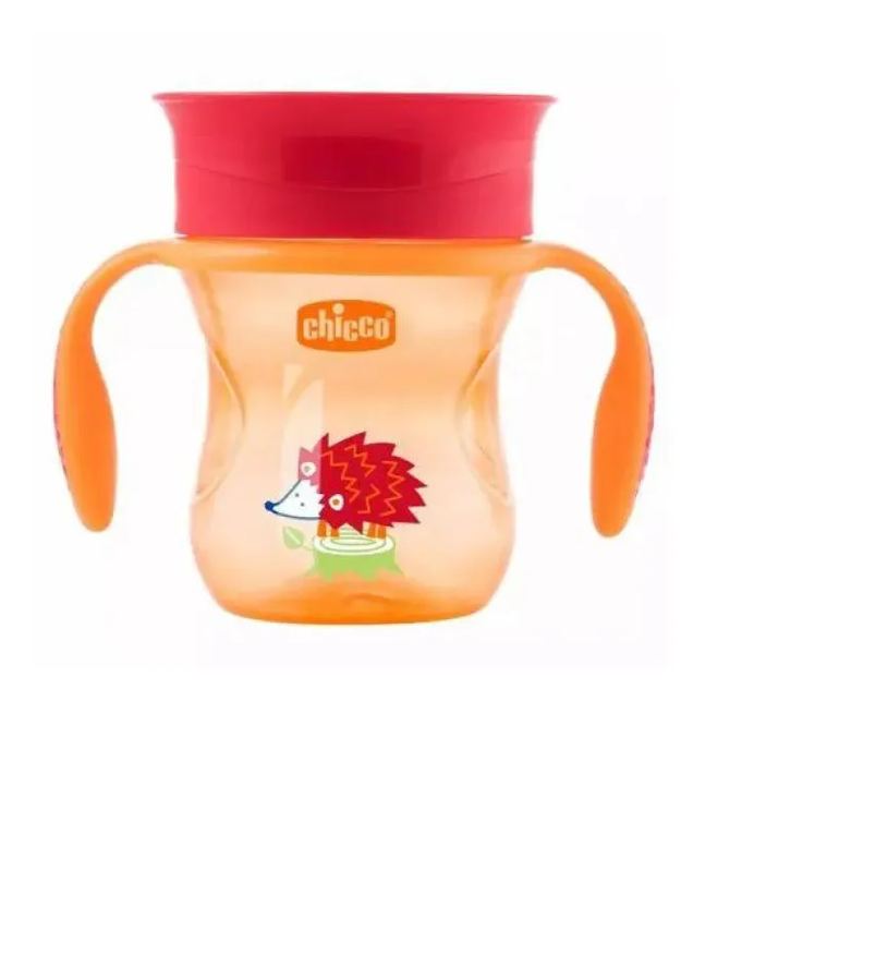 Chicco Copo Perfect Cup Laranja 200ml +12M 360º
