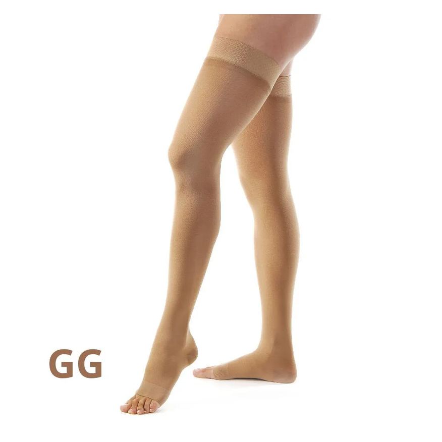 Essity Meia de Compressão 7/8 Jobst Relief 20-30Mmhg Aberta - Bege GG