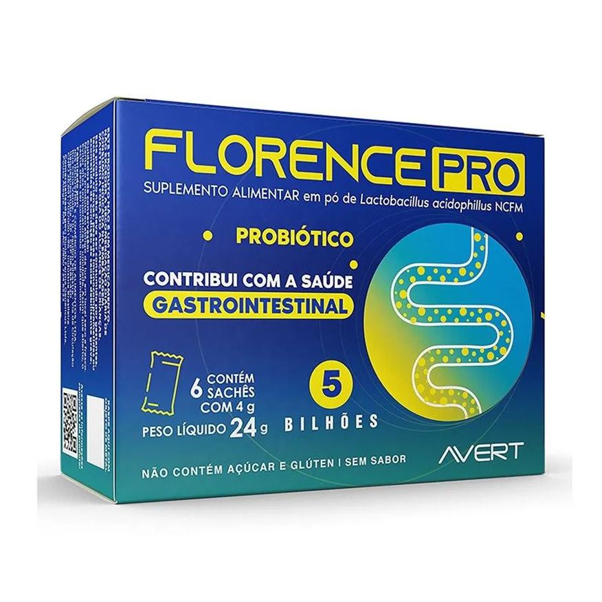 Biolab Suplemento Florence Pro Probiótico 6 Sachês - Avert