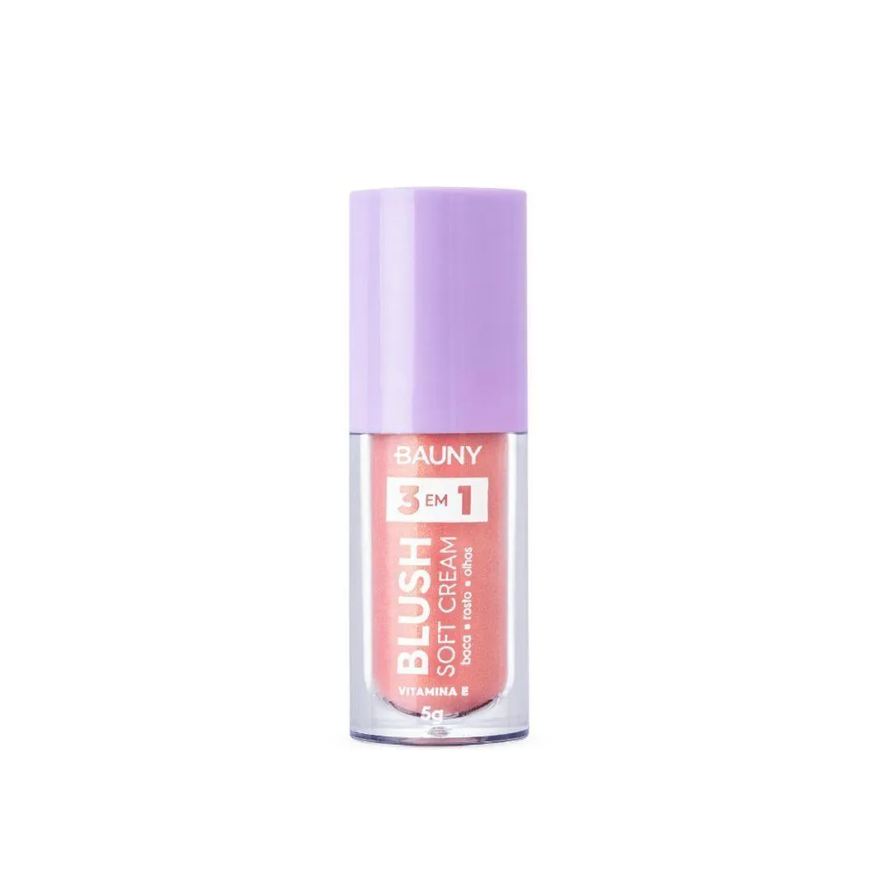 Bauny Blush Líquido Soft Cream 3 em 1 5g Cor: Magic