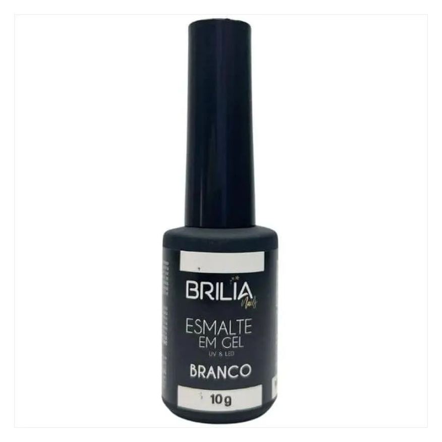 Brilia Nail Esmalte Essencial Branco 10g