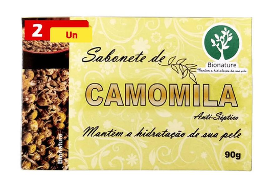 Bio Nature Kit 2 Sabonete de Camomila 90g - Bionature