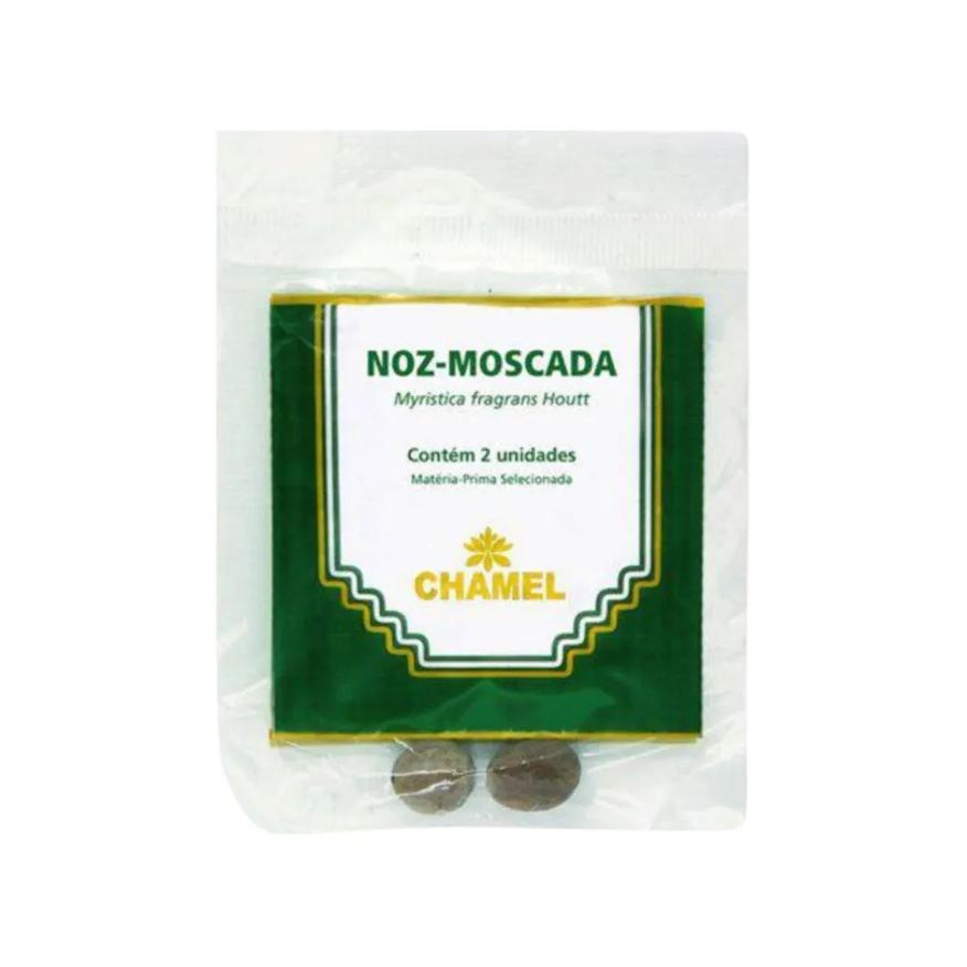 Chamel Pacote Noz Moscada Bola 2 Unidades
