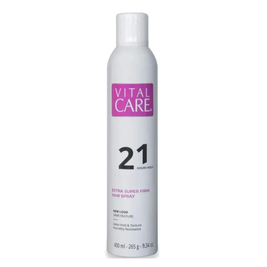 Vitalcare Hair Spray Vital Care Extra Super Firm 21 Horas 400ml