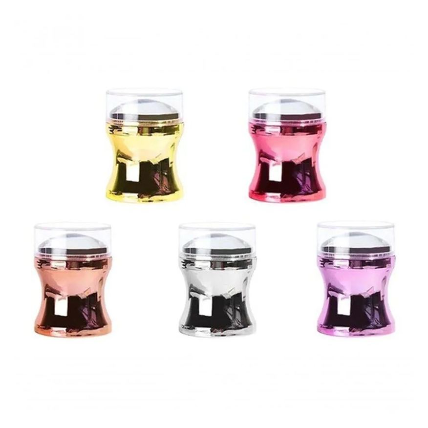 &Fácil Carimbo Born Pretty para Unha Silicone Transparente Grande