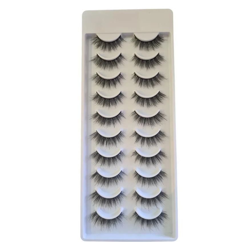 Negabella Cílios 3D Kit com 10 Pares Tipo:8D008