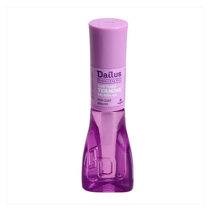 Dailus Esmalte Top Coat que Tudo Termine em Brilho 8ml