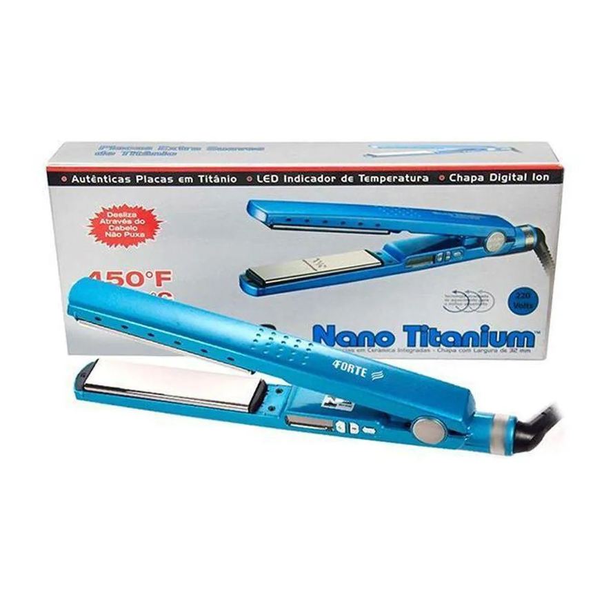 Smart Tech Prancha Chapinha Profissional Titânio Nº51 Bivolt