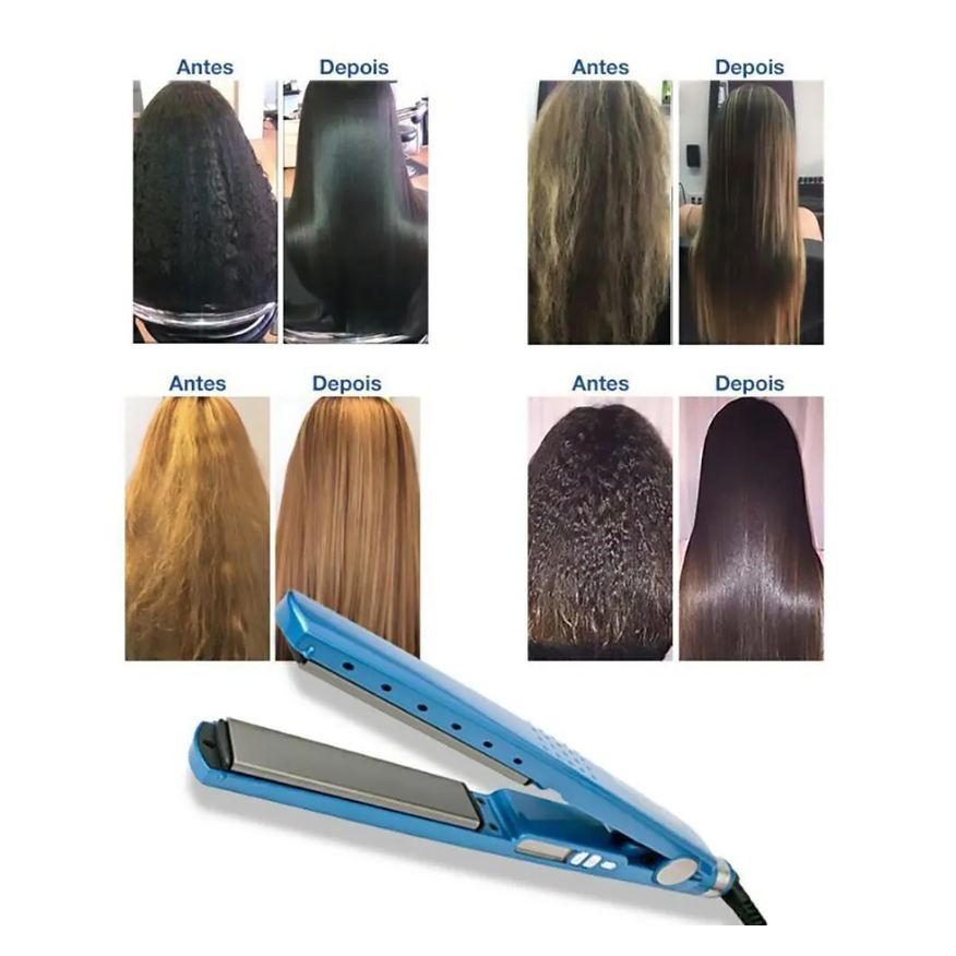 Smart Tech Prancha Chapinha Profissional Titânio Nº7 Bivolt