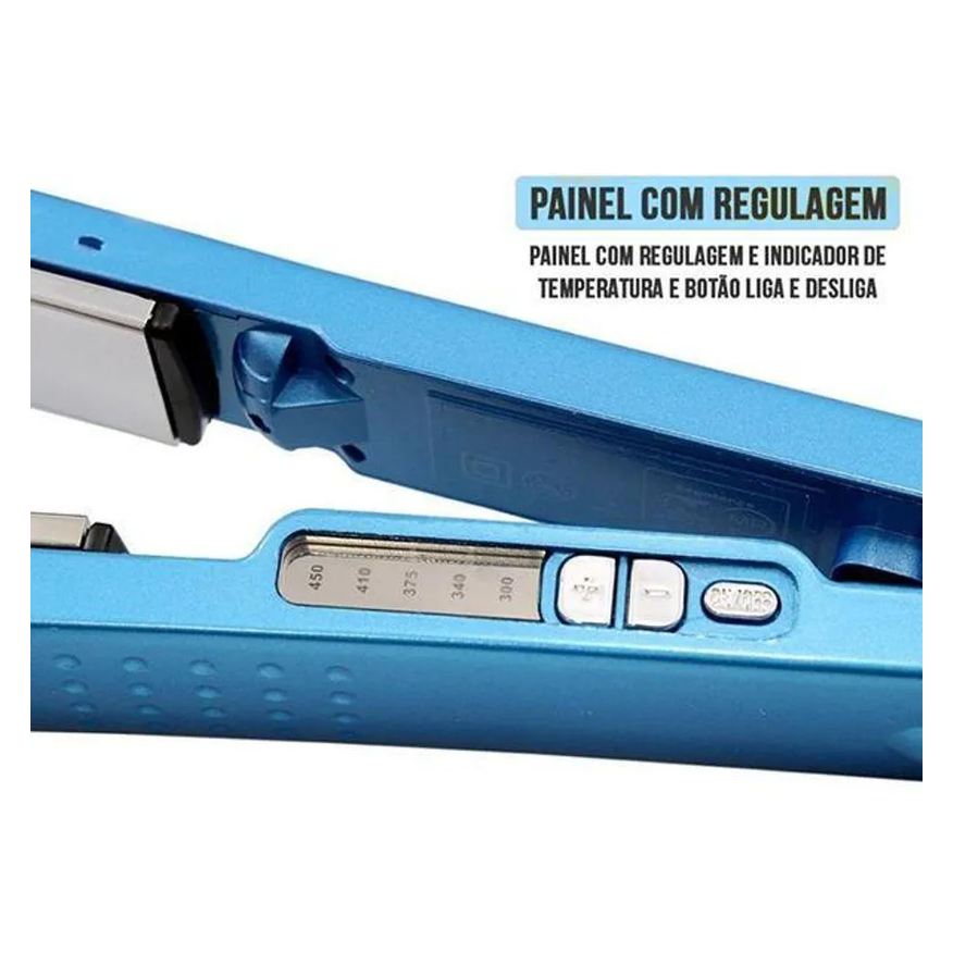 Smart Tech Prancha Chapinha Profissional Titânio Nº76 Bivolt