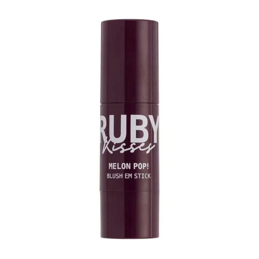 Ruby Kisses Blush em Stick Melon 5g Cor: Plum Pop