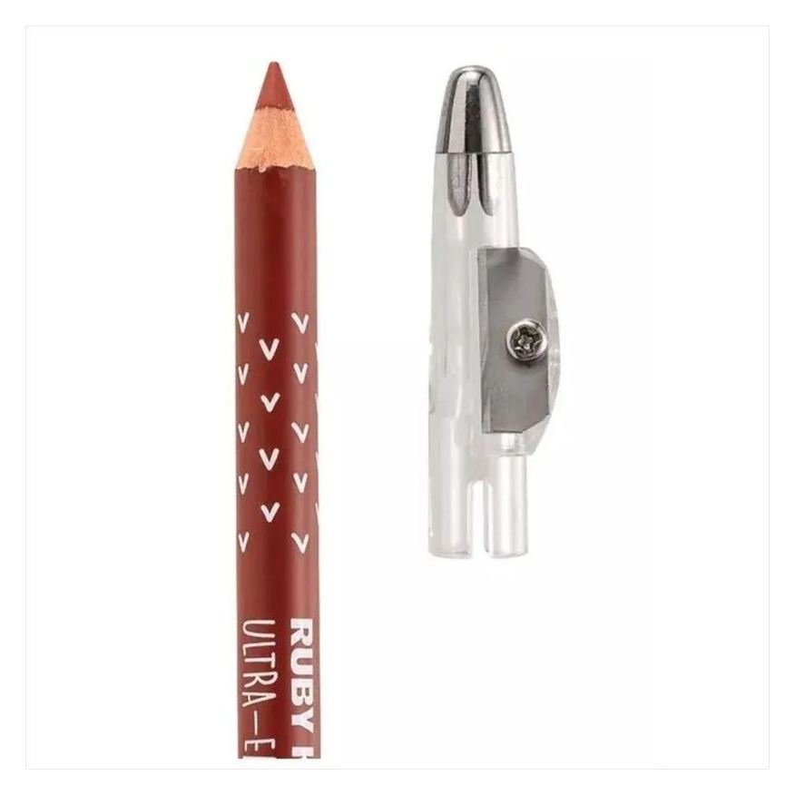 Ruby Kisses Lápis de Boca Lip Liner Marsala