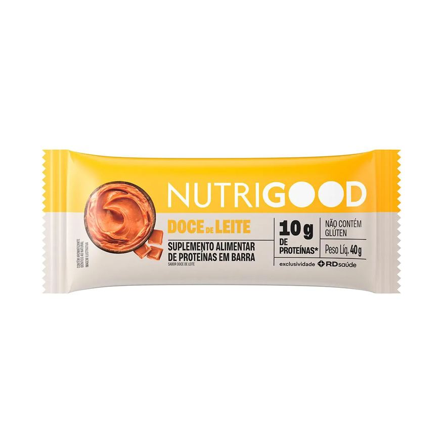 de Barra Proteína Nutrigood Doce de Leite 40g