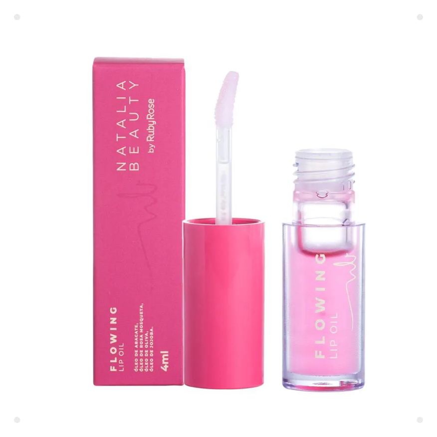Ruby Rose Lip Oil Natalia Beauty By Flow Wing 4ml