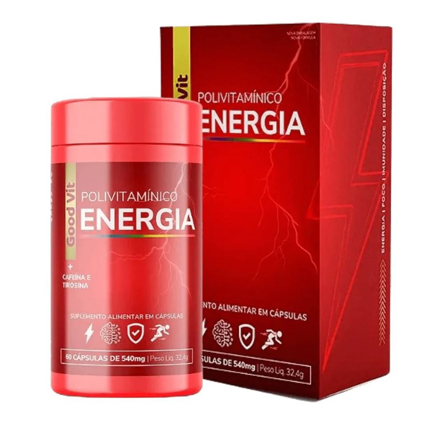 Good Vit Polivitamínico Energia 540mg 60Cáps