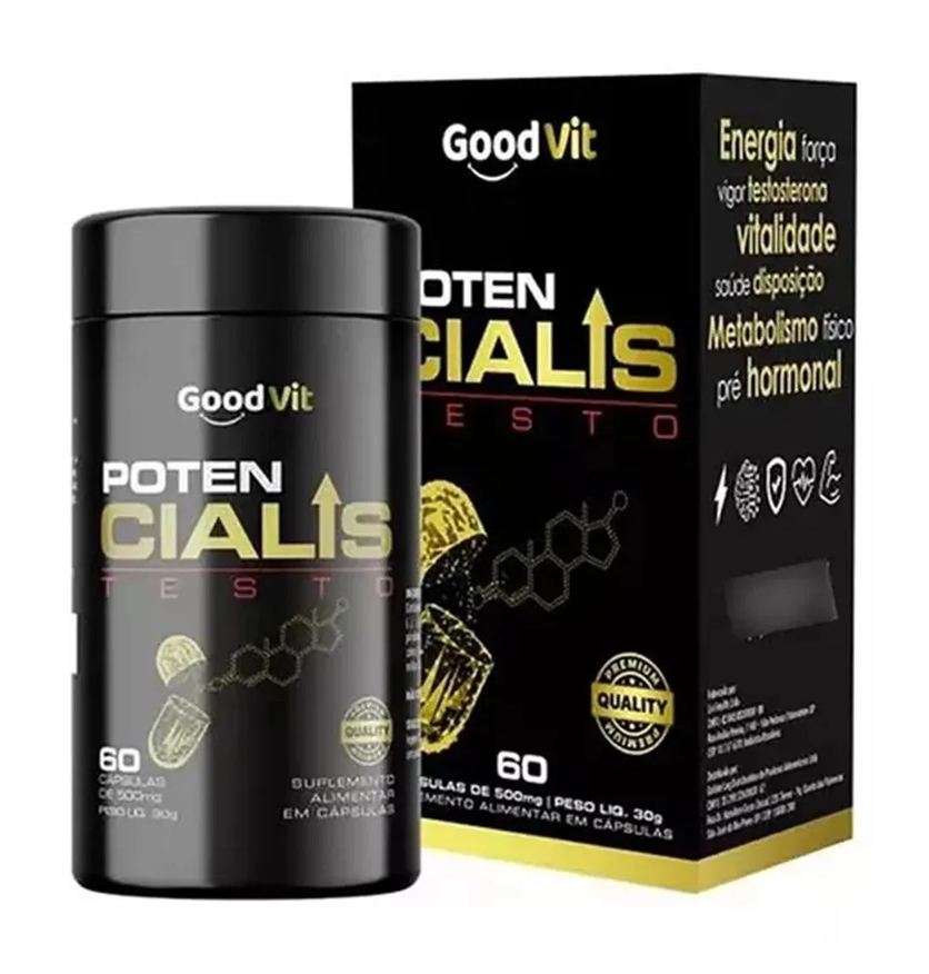 Good Vit Potencials Testo 500mg 60cáps