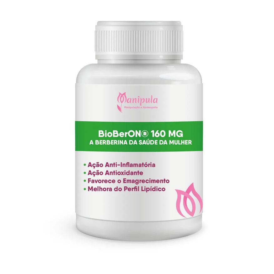 Manipula Bioberon® 160mg a Berberina da Saúde da Mulher