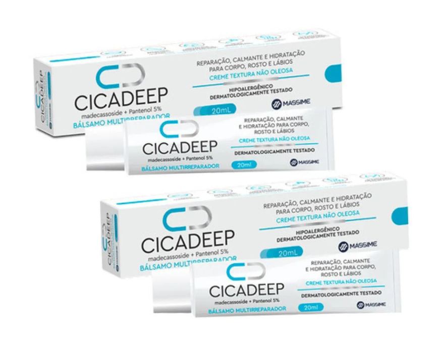 Massime Kit 2x Cicadeep Bálsamo Multireparador 20ml