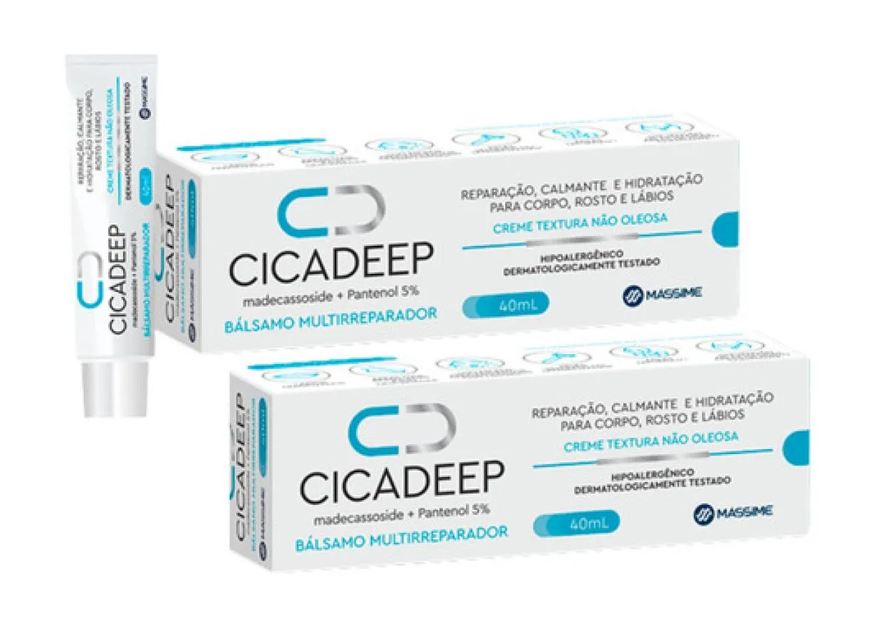 Massime Kit 2x Cicadeep Bálsamo Multireparador 40ml