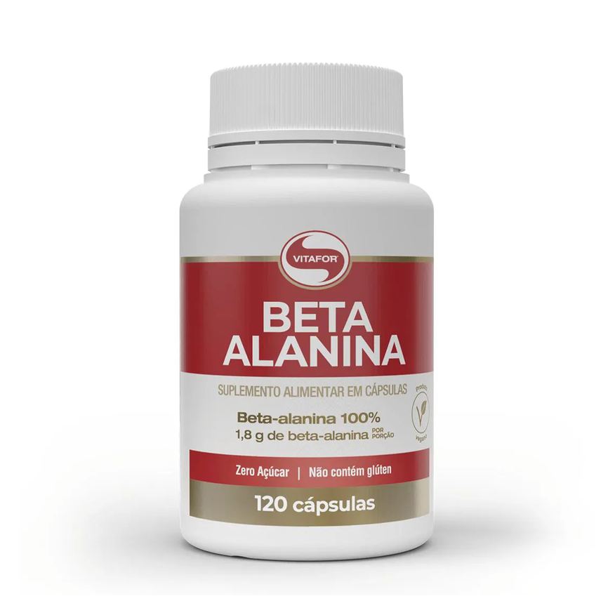 Vitafor Beta Alanina 120 Cápsulas 500mg