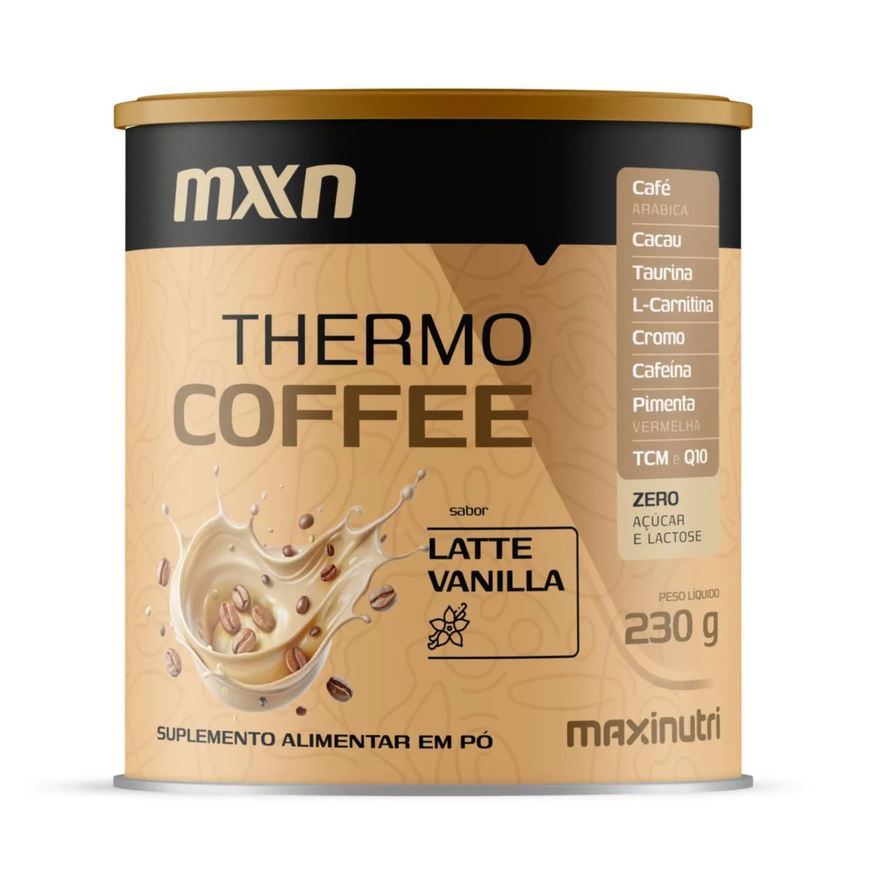 Maxinutri Thermo Coffee - Latte Vanilla- 230g