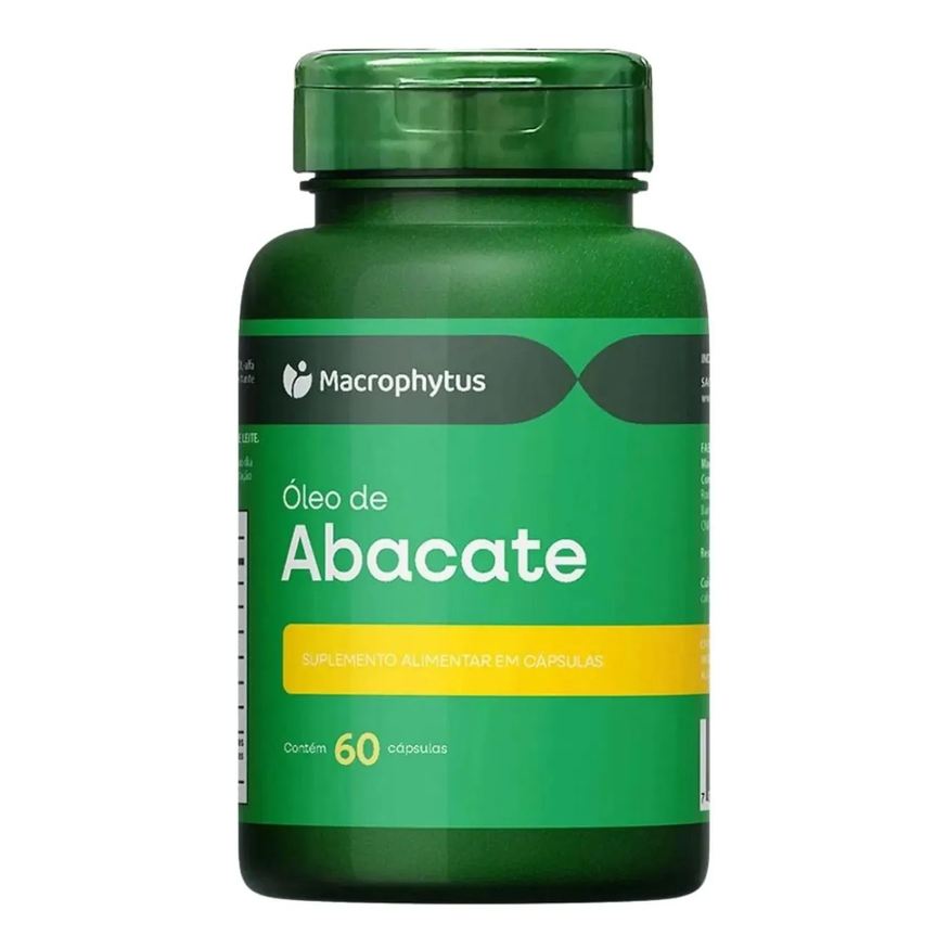 Macrophytus Óleo de Abacate 1400mg 60 cápsulas