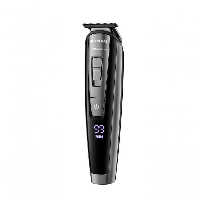 Mondial Aparador de Pelos Praticgroom Preto 6W Bg-09 Bivolt