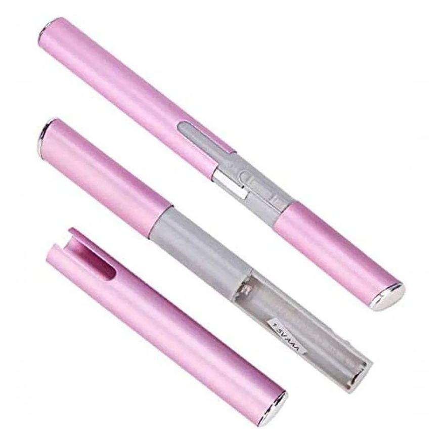 Mkb Aparador Depilador Pelos Nariz Sobrancelhas Orelhas Caneta Rosa