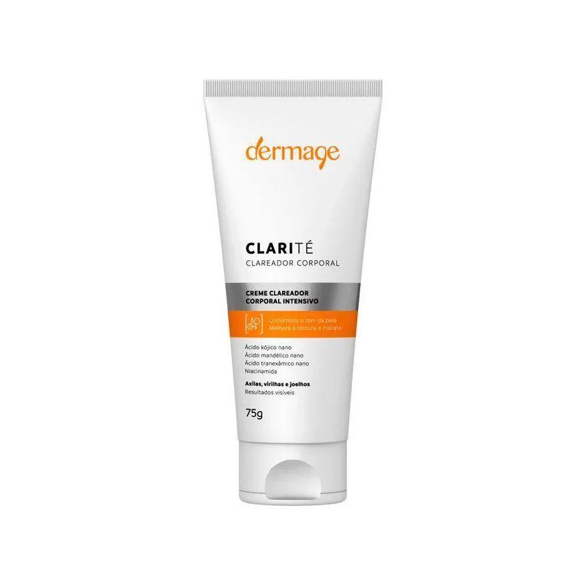 Dermage Clarité Corporal Intensivo 75g Axilas Virilha e Joelhos