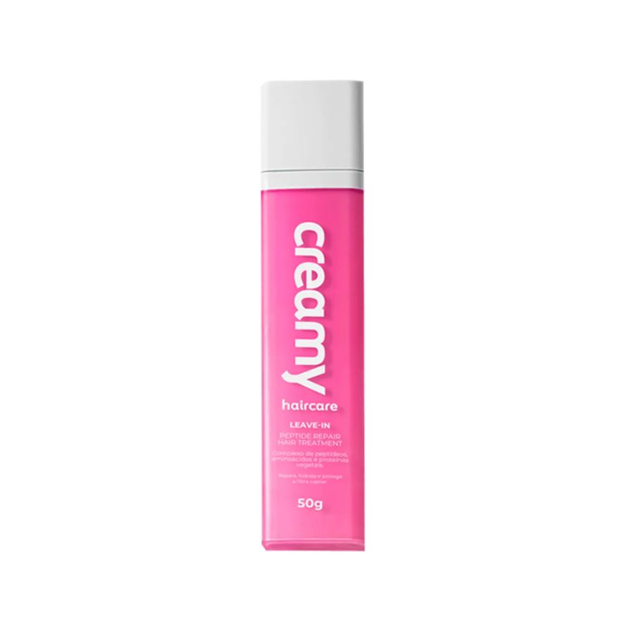 Creamy Leave-in Reconstrutor Haircare Peptide Repair Hair Treatment 50g