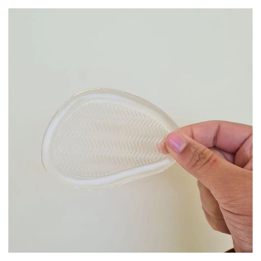 Palmilha Par Ortopédica Protetor para Pés Almofadas Silicone Sapato