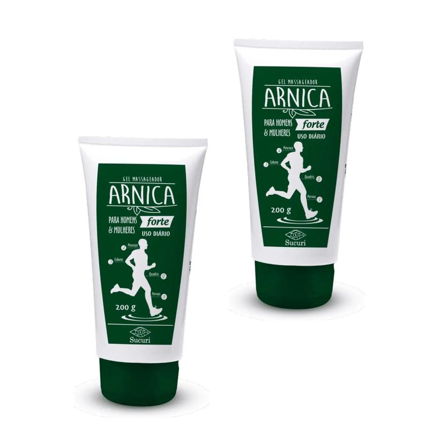 Uberpharma Kit 2Un Gel Arnica Forte Composto