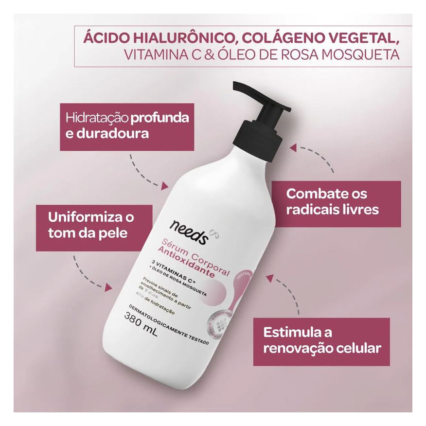 Needs Sérum Corporal Antioxidante 380ml